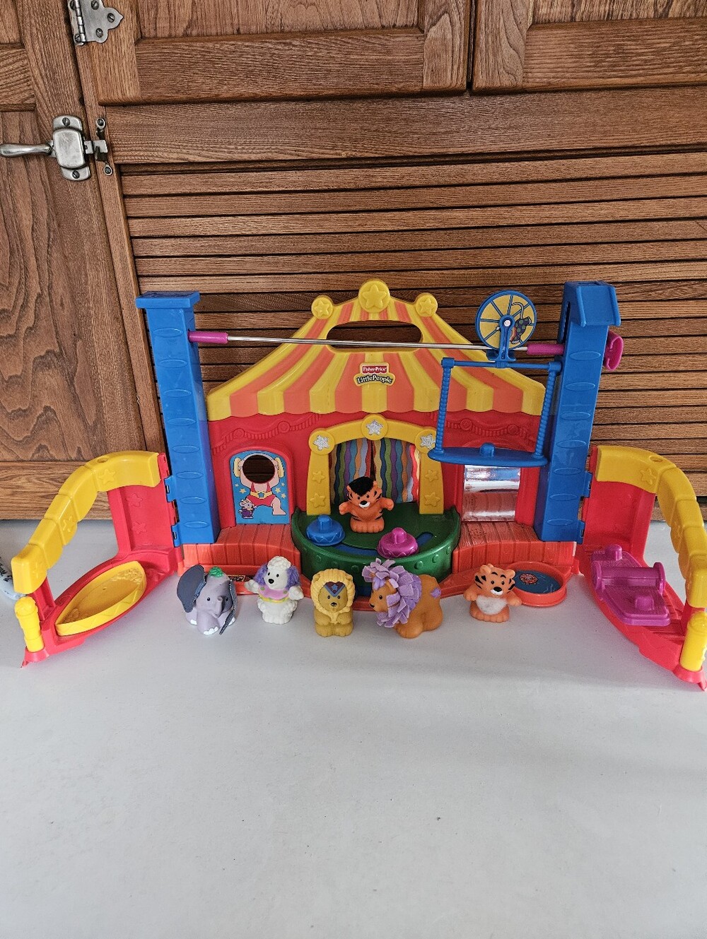 2005 Little People Touch And Feel Circus Big Top